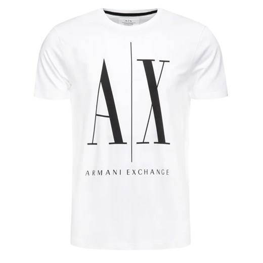 Armani Exchange T-Shirt 8NZTPA ZJH4Z 5100 Biały Regular Fit Armani Exchange XL MODIVO