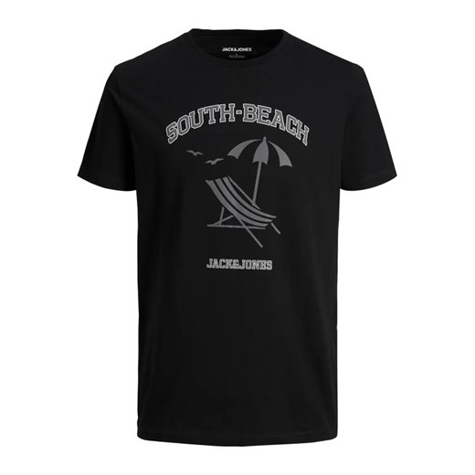 Jack&Jones T-Shirt Summer 12222921 Czarny Regular Fit ze sklepu MODIVO w kategorii T-shirty męskie - zdjęcie 168464886