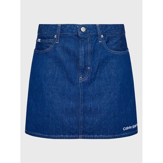 Calvin Klein Jeans Spódnica jeansowa J20J220243 Niebieski Regular Fit 34 MODIVO