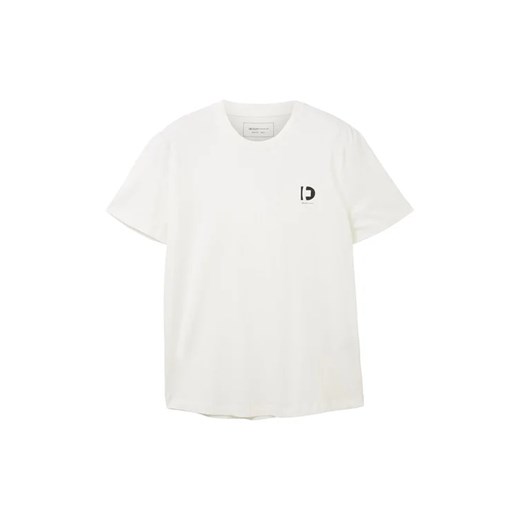 Tom Tailor Denim T-Shirt 1037205 Biały Regular Fit Tom Tailor Denim 2XL MODIVO okazyjna cena