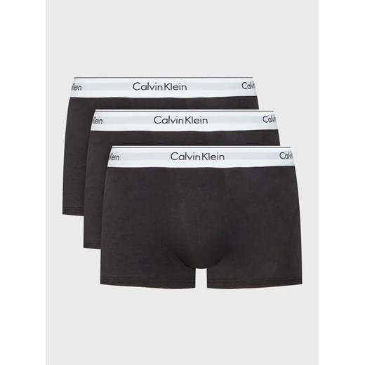 Calvin Klein Underwear Komplet 3 par bokserek 000NB2380A Czarny ze sklepu MODIVO w kategorii Majtki męskie - zdjęcie 168465587