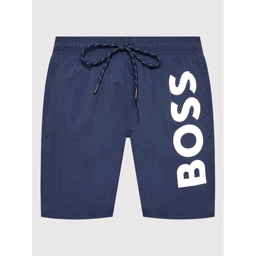 Boss Szorty kąpielowe Octopus 50469602 Granatowy Regular Fit XXL MODIVO