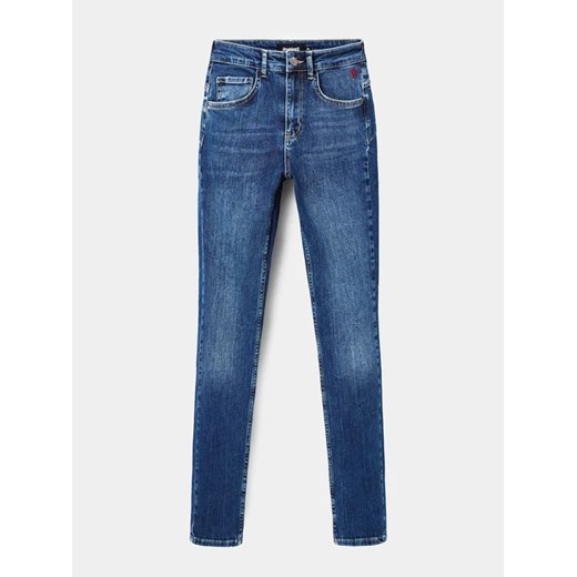 Desigual Jeansy 23SWDD21 Granatowy Skinny Fit Desigual 40 MODIVO