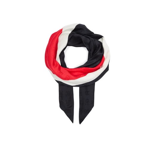 Tommy Hilfiger Chusta Th Contemporary Mono Square AW0AW15797 Granatowy Tommy Hilfiger uniwersalny MODIVO