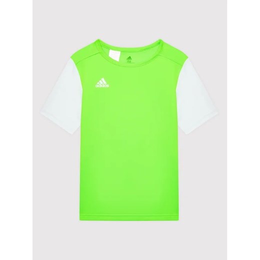 adidas Koszulka techniczna Estro 19 GH1663 Zielony Regular Fit 13_14Y okazyjna cena MODIVO