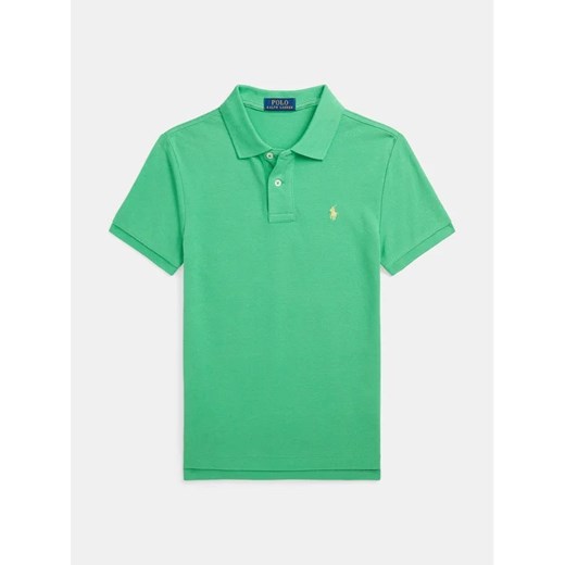 Polo Ralph Lauren Polo 323708857166 Zielony Slim Fit ze sklepu MODIVO w kategorii T-shirty chłopięce - zdjęcie 168466225