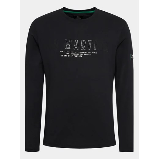 La Martina Longsleeve WMR300 JS206 Czarny Regular Fit ze sklepu MODIVO w kategorii T-shirty męskie - zdjęcie 168466256