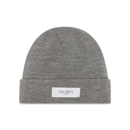 Les Deux Czapka Merina Patch LDM710019 Szary Les Deux uniwersalny promocyjna cena MODIVO