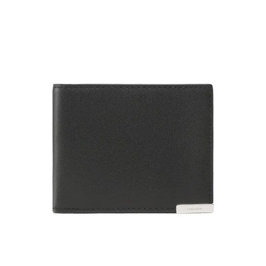 Calvin Klein Duży Portfel Męski Modern Plaque Bifold 6cc W/Bill K50K509975 Czarny ze sklepu MODIVO w kategorii Portfele męskie - zdjęcie 168467028