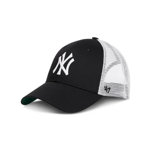 47 Brand Czapka z daszkiem New York Yankees 47 BRAND-B-BRANS17CTP-BK Czarny ze sklepu MODIVO w kategorii Czapki z daszkiem damskie - zdjęcie 168467668