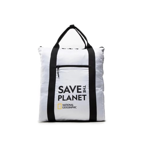 National Geographic Plecak Drawstring N0890E.01 Biały National Geographic uniwersalny okazja MODIVO