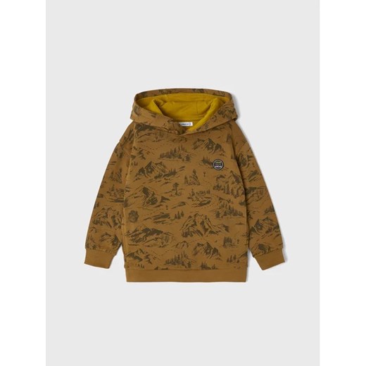 Mayoral Bluza 4450 Brązowy Regular Fit Mayoral 7Y okazyjna cena MODIVO