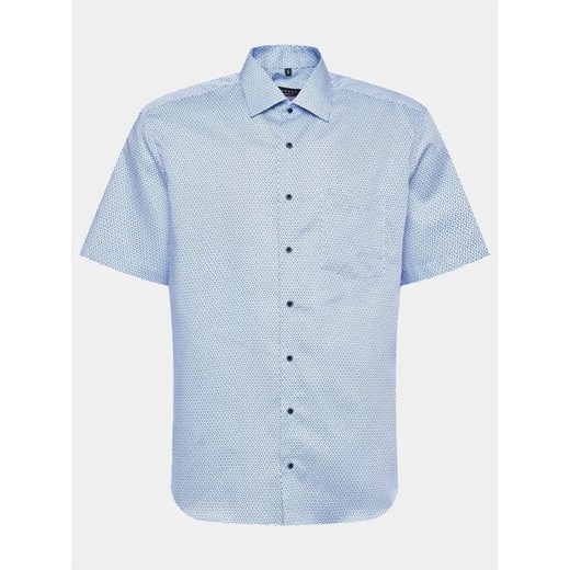 Eterna Koszula 4125/C19P Niebieski Modern Fit ze sklepu MODIVO w kategorii Koszule męskie - zdjęcie 168467908