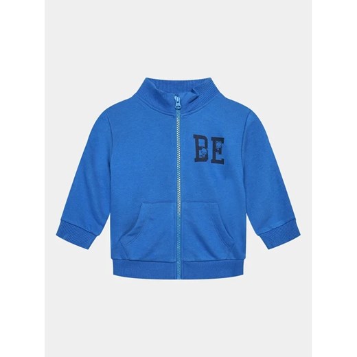 United Colors Of Benetton Bluza 3PANG5029 Niebieski Regular Fit ze sklepu MODIVO w kategorii Bluzy chłopięce - zdjęcie 168467909