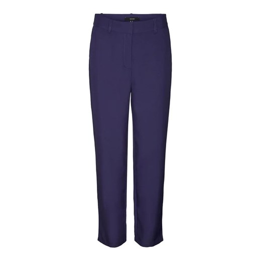 Vero Moda Spodnie materiałowe 10293210 Granatowy Straight Fit Vero Moda S_32 promocja MODIVO