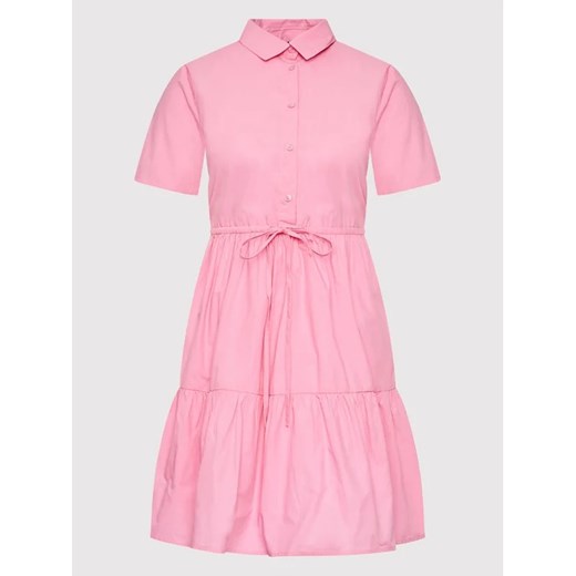 Pieces Sukienka koszulowa Valdine 17123758 Różowy Regular Fit Pieces L MODIVO