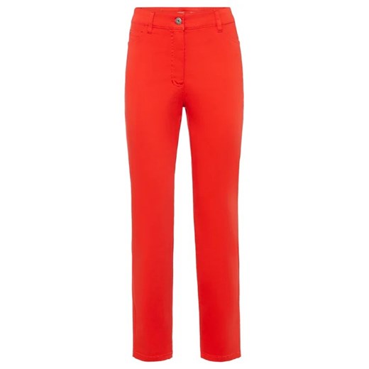Olsen Spodnie materiałowe Mona 14000625 Czerwony Slim Fit Olsen 38 okazja MODIVO