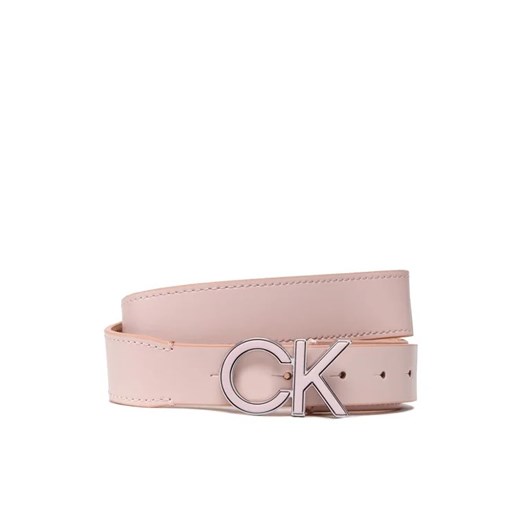 Calvin Klein Pasek Damski Re-Lock Inlay Logo Belt 30Mm K60K609607 Różowy ze sklepu MODIVO w kategorii Paski damskie - zdjęcie 168468617