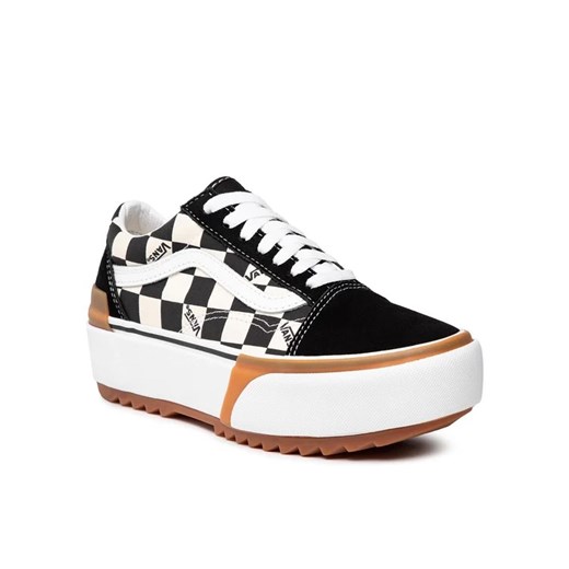 Vans Tenisówki Old Skool Stacked VN0A4U15VLV1 Czarny Vans 36 okazyjna cena MODIVO
