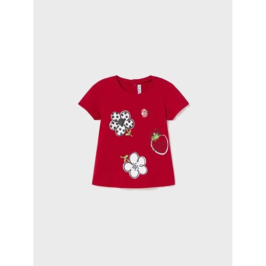 Mayoral T-Shirt 1014 Czerwony ze sklepu MODIVO w kategorii Bluzki dziewczęce - zdjęcie 168470205