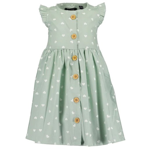 Blue Seven Sukienka letnia 919045 X Zielony Regular Fit ze sklepu MODIVO w kategorii Sukienki niemowlęce - zdjęcie 168471025
