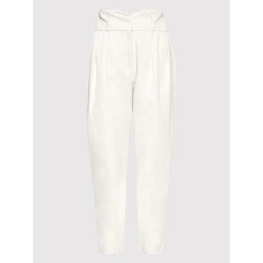 IRO Spodnie materiałowe Yila AQ085 Beżowy Regular Fit Iro 40 MODIVO