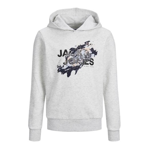 Jack&Jones Junior Bluza 12237210 Szary Regular Fit ze sklepu MODIVO w kategorii Bluzy chłopięce - zdjęcie 168471157