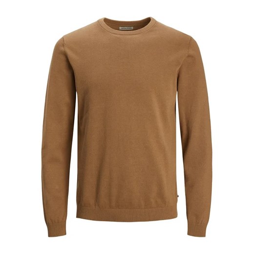 Jack&Jones Sweter 12137190 Brązowy Regular Fit S wyprzedaż MODIVO