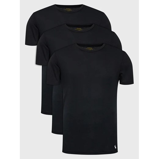 Polo Ralph Lauren Komplet 3 t-shirtów 714830304014 Czarny Regular Fit ze sklepu MODIVO w kategorii T-shirty męskie - zdjęcie 168473237