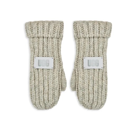 Ugg Rękawiczki dziecięce K Chunky Mitten 100030 Szary uniwersalny wyprzedaż MODIVO