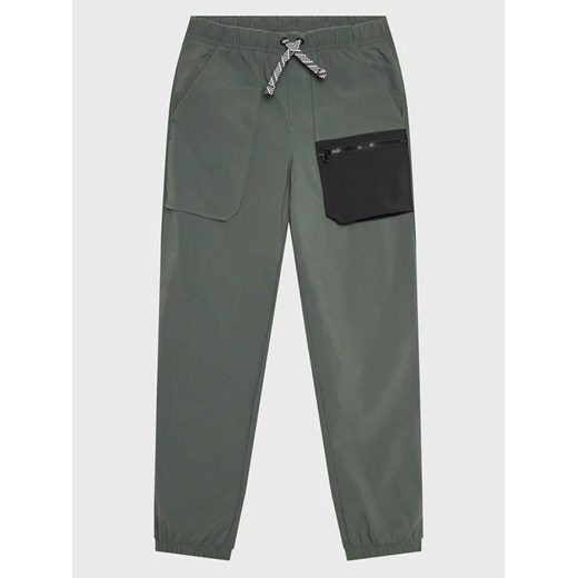 Jack Wolfskin Spodnie outdoor Teen 1609861 Zielony Regular Fit ze sklepu MODIVO w kategorii Spodnie chłopięce - zdjęcie 168474107