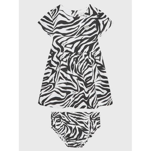 Guess Sukienka codzienna A3RK00 J1313 Czarny Regular Fit Guess 12M okazja MODIVO