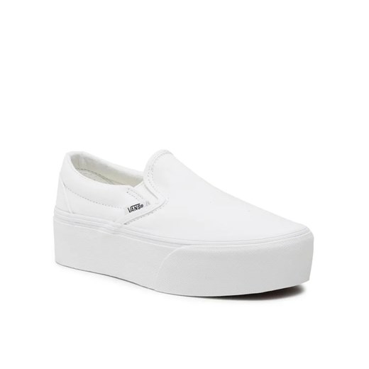Vans Tenisówki Classic Slip-O VN0A7Q5RW001 Biały Vans 42_5 okazja MODIVO