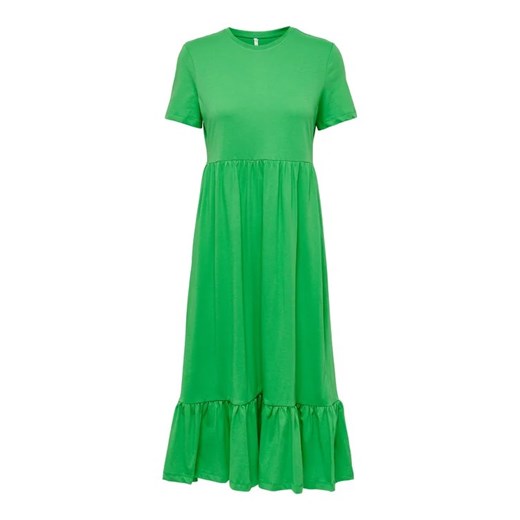 ONLY Sukienka codzienna 15252525 Zielony Regular Fit S okazyjna cena MODIVO