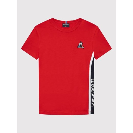 Le Coq Sportif T-Shirt 2210495 Czerwony Regular Fit Le Coq Sportif 6Y wyprzedaż MODIVO