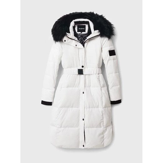 Desigual Kurtka puchowa Noruega 22WWEWAE Biały Regular Fit Desigual L okazyjna cena MODIVO
