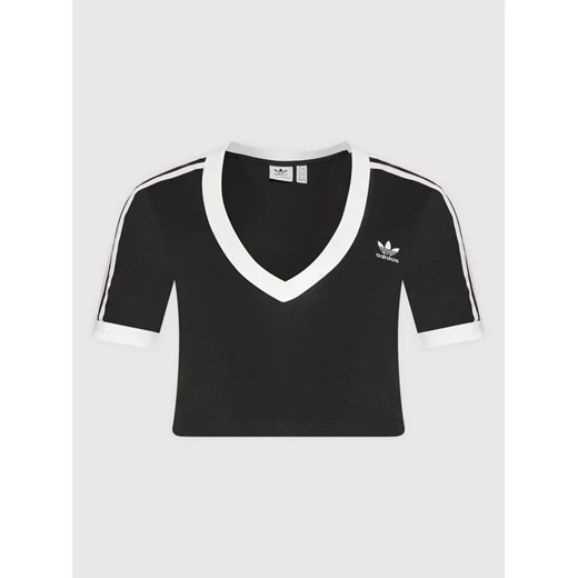adidas T-Shirt adicolor Classics HC2040 Czarny Slim Fit 40 okazja MODIVO