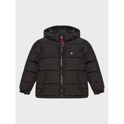 Tommy Hilfiger Kurtka puchowa Alaska KS0KS00281 M Czarny Regular Fit Tommy Hilfiger 7Y wyprzedaż MODIVO