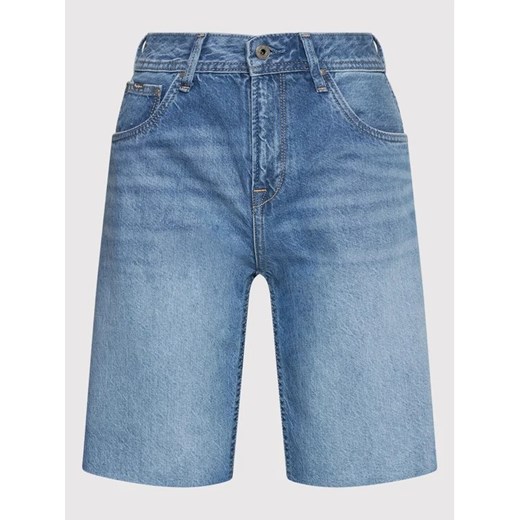 Pepe Jeans Szorty jeansowe Violet PL801006 Niebieski Regular Fit Pepe Jeans 27 promocyjna cena MODIVO
