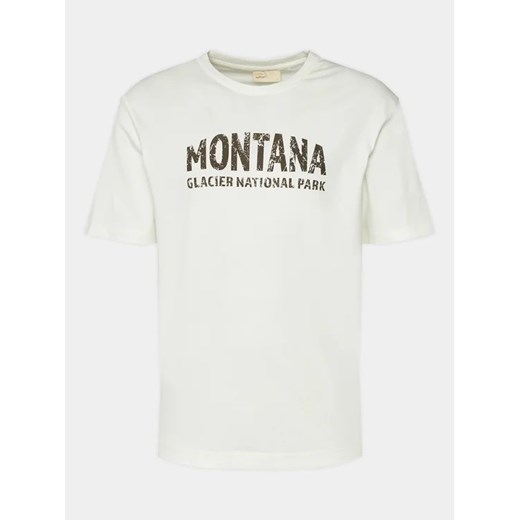 Outhorn T-Shirt OTHAW23TTSHM0938 Biały Regular Fit ze sklepu MODIVO w kategorii T-shirty męskie - zdjęcie 168477395