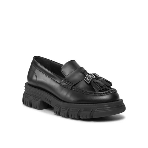 KARL LAGERFELD Loafersy KL43814 Czarny Karl Lagerfeld 41 MODIVO