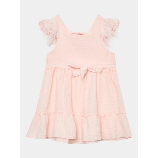 Jamiks Sukienka elegancka Akali JLF185 Różowy Regular Fit Jamiks 116 okazja MODIVO