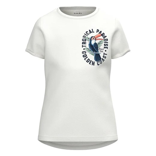 NAME IT T-Shirt 13214679 Biały Regular Fit ze sklepu MODIVO w kategorii T-shirty chłopięce - zdjęcie 168480755