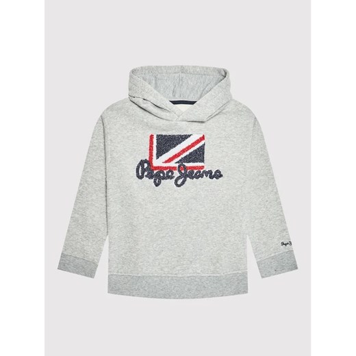 Pepe Jeans Bluza Doris PG581197 Szary Regular Fit Pepe Jeans 16Y MODIVO