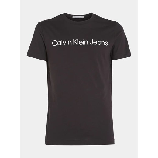 Calvin Klein Jeans T-Shirt J30J322552 Czarny Slim Fit S MODIVO