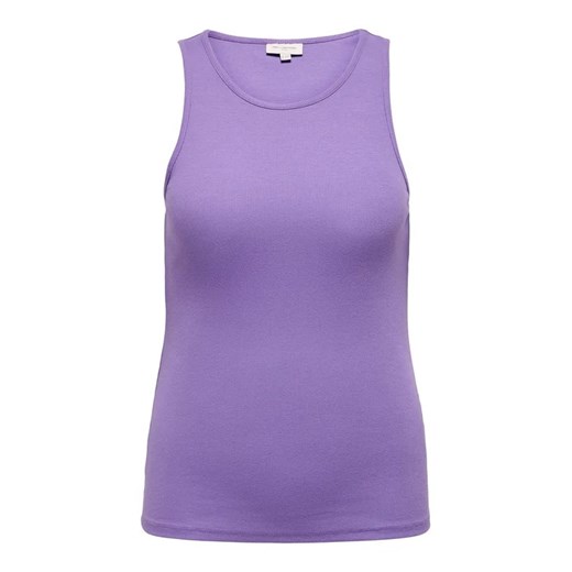 ONLY Carmakoma Top 15288958 Fioletowy Regular Fit 50_52 wyprzedaż MODIVO