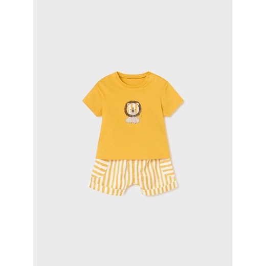 Mayoral Komplet t-shirt i spodenki 1253 Kolorowy ze sklepu MODIVO w kategorii Komplety niemowlęce - zdjęcie 168482248