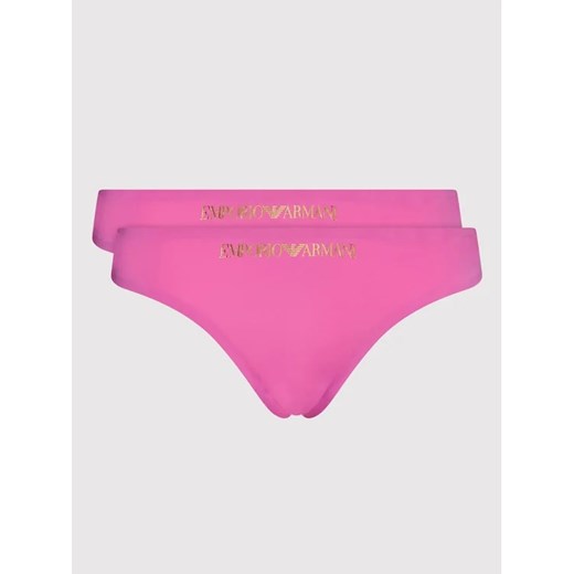 Emporio Armani Underwear Komplet 2 par fig klasycznych 163334 2R384 05873 Różowy ze sklepu MODIVO w kategorii Majtki damskie - zdjęcie 168482339