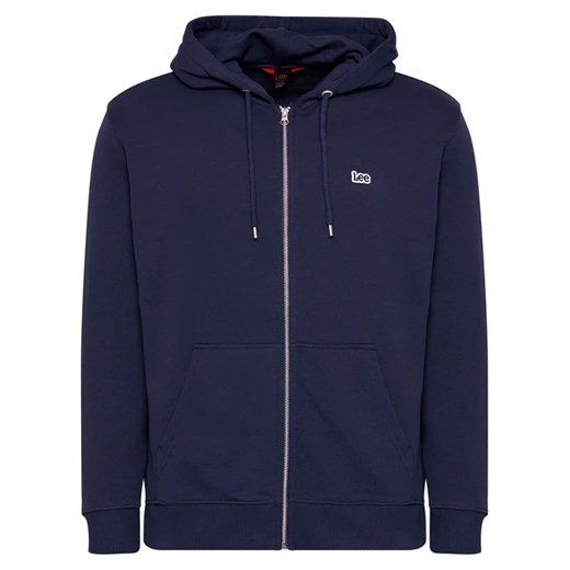 Lee Bluza Basic L80KSP35 Granatowy Regular Fit Lee L promocyjna cena MODIVO