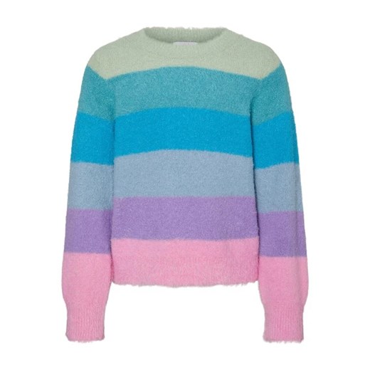 Vero Moda Girl Sweter Plume 10279462 Kolorowy Regular Fit ze sklepu MODIVO w kategorii Swetry dziewczęce - zdjęcie 168483375